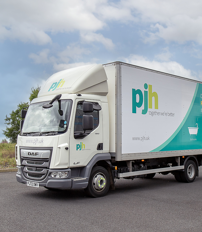 PJH delivery truck